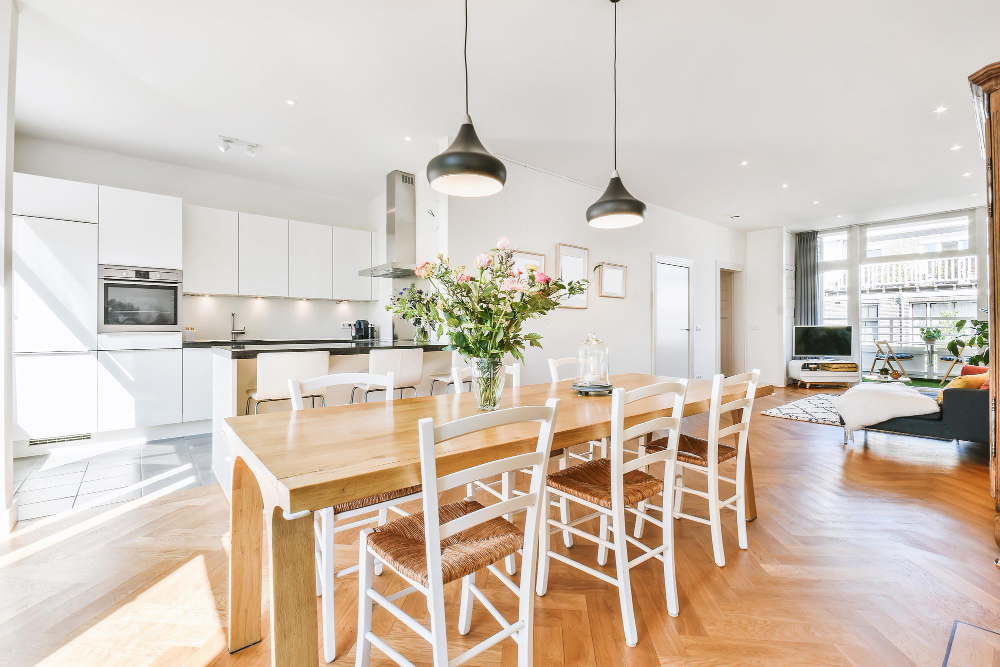 open space cucina living