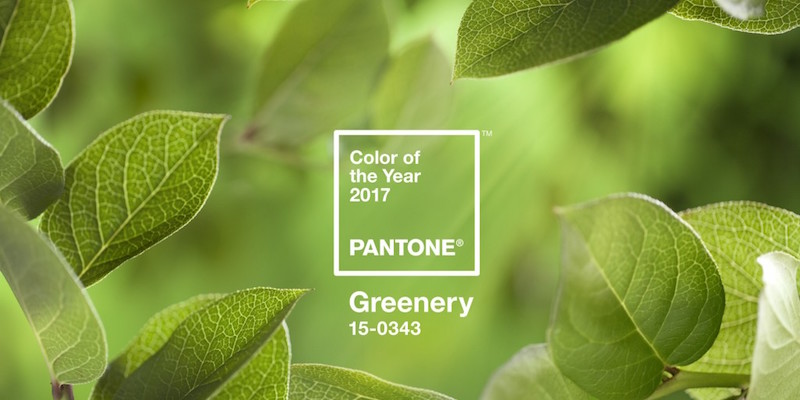 greenery pantone 2017