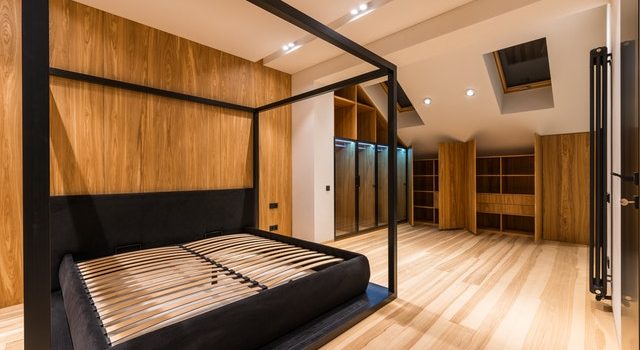 camera da letto con mansarda