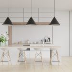 Cucina in stile moderno - open space colori chiari