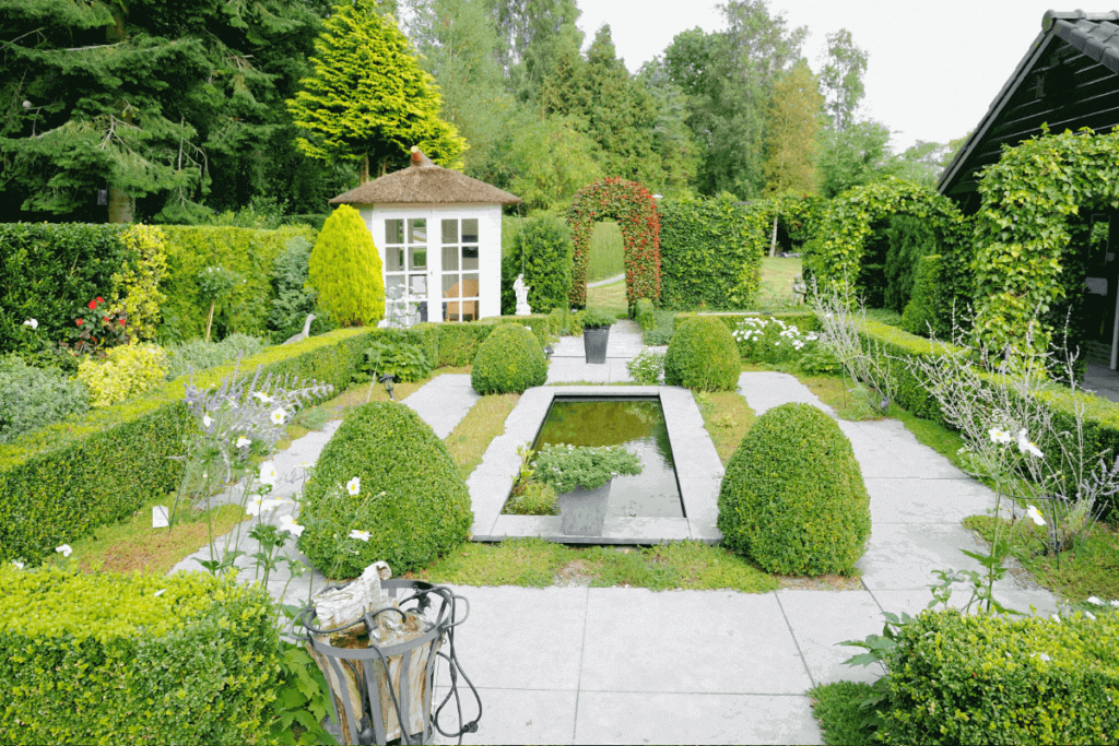 giardino stile classico