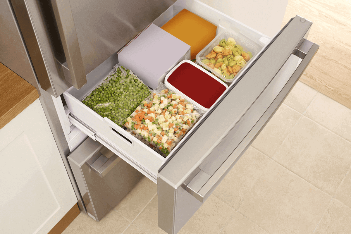 nascondere il frigo