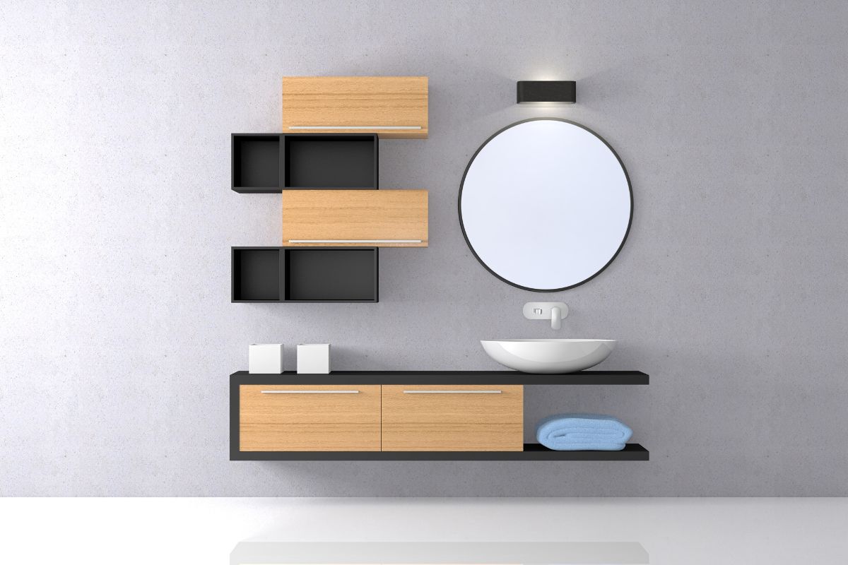 trucchi bagno low cost luce