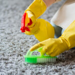 pulizia tappeto col bicarbonato
